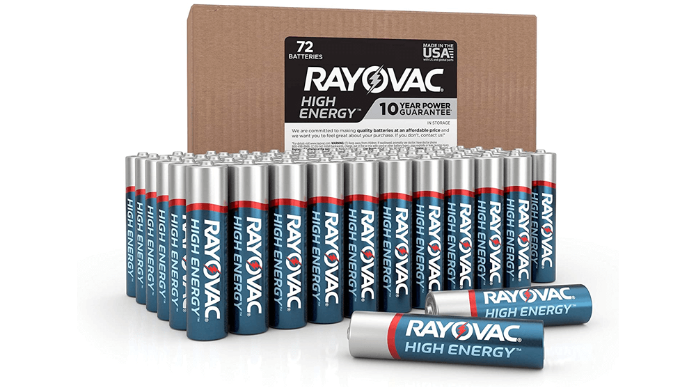 Pilhas AAA Rayovac, Pilhas Alcalinas Triplo A