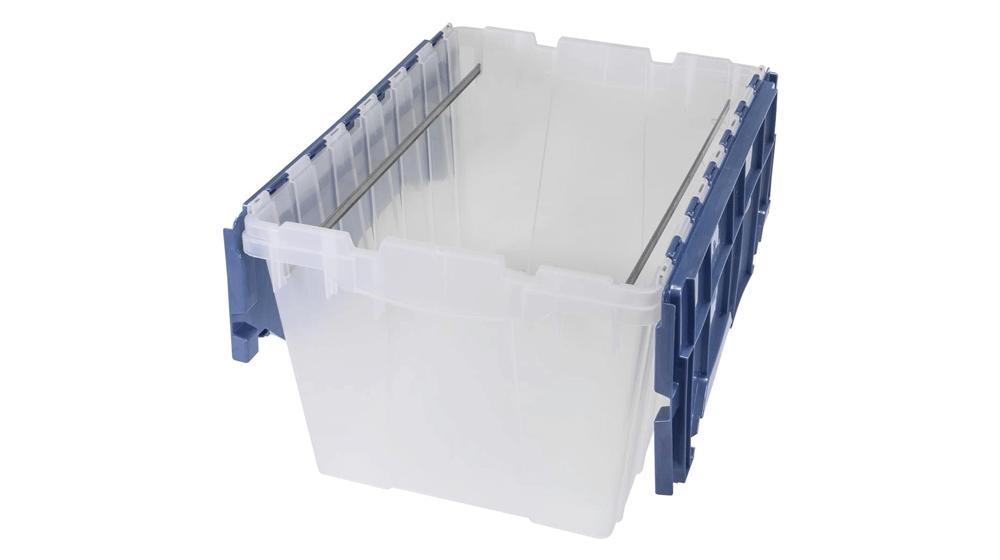 Recipient de depozitare din plastic Akro-Mils Cutie de fișiere KeepBox de 12 galoane