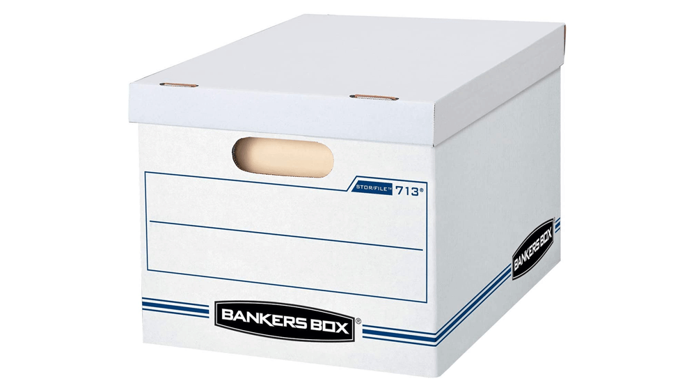 Bankers Box STOR, Cutii de depozitare a fișierelor