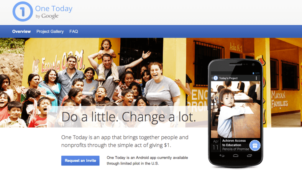 Google의 원 투데이