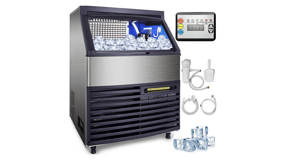 Mașină comercială de gheață VEVOR 110V