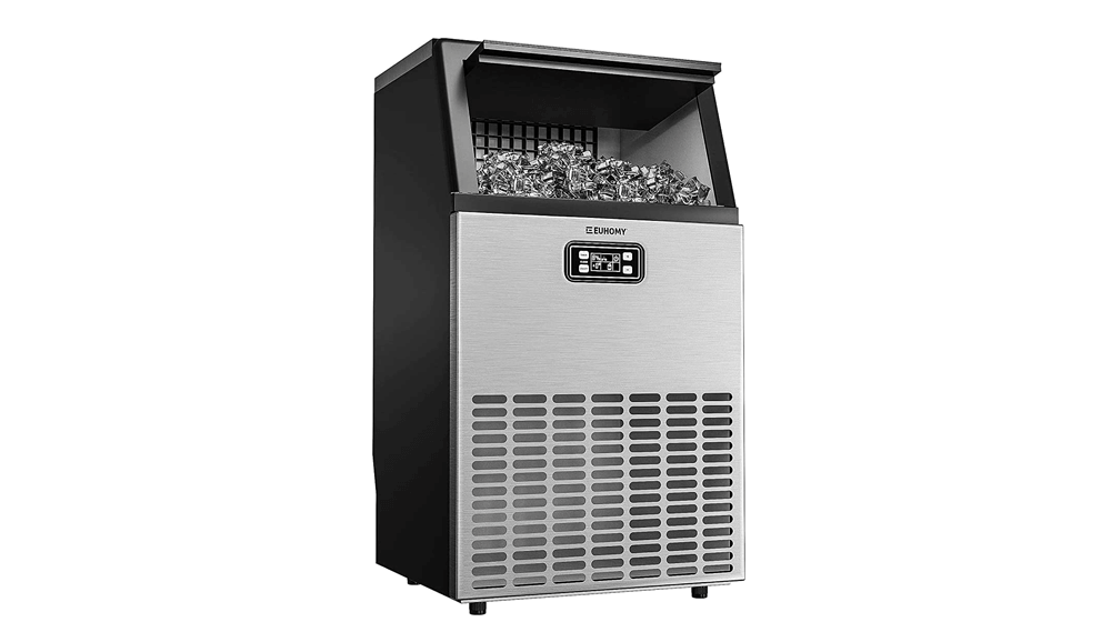 Aparat comercial Euhomy pentru fabricarea de gheata
