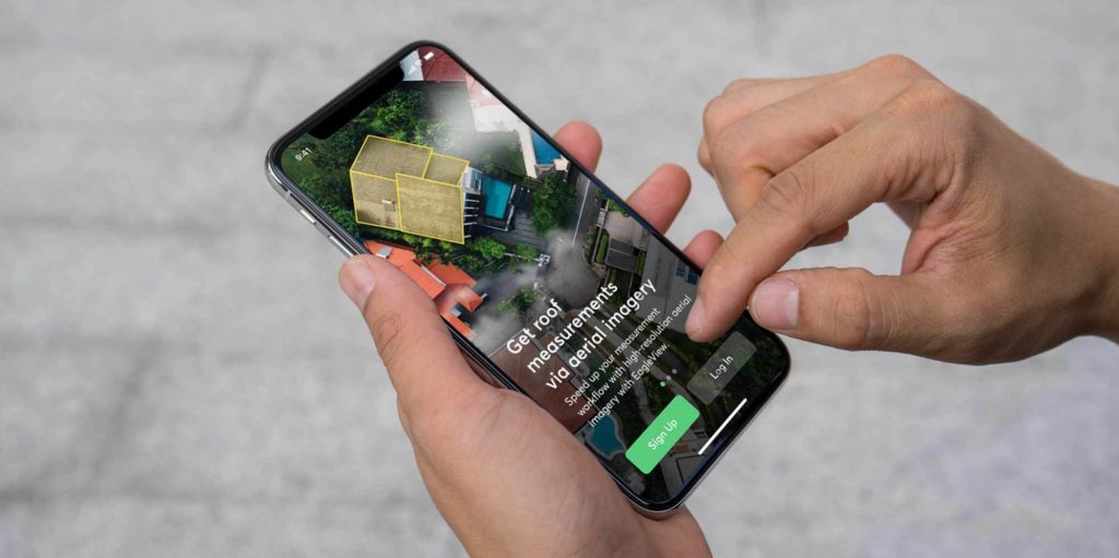 EagleView roofing app