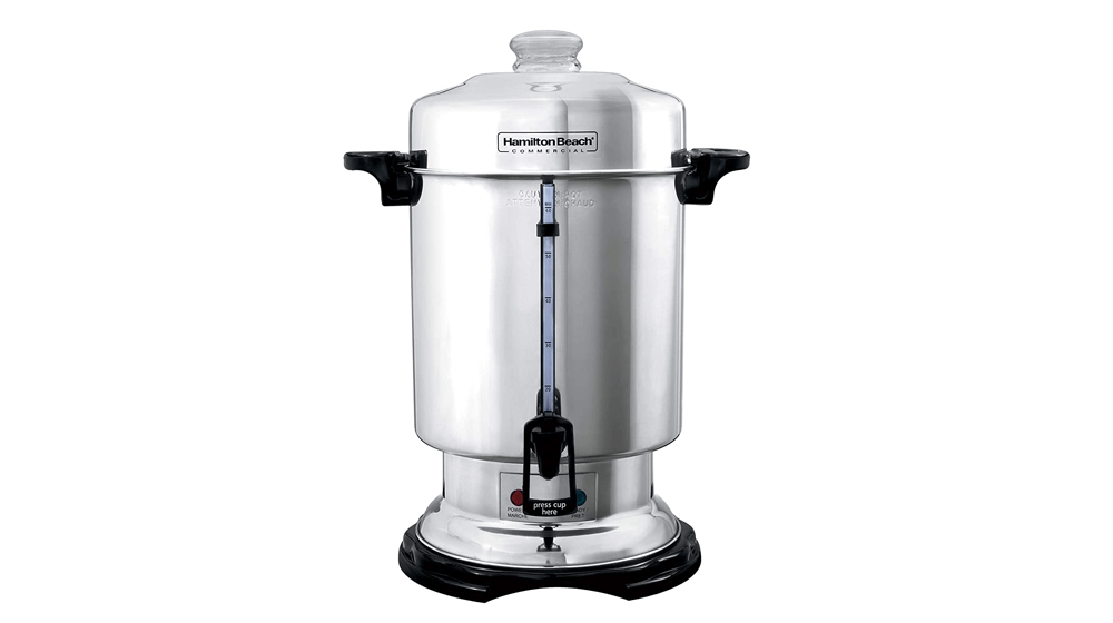 Urnă comercială de cafea din oțel inoxidabil Hamilton Beach