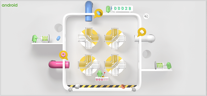 aspect prin flywheel creativ 404 conversie joc de captură de ecran Android