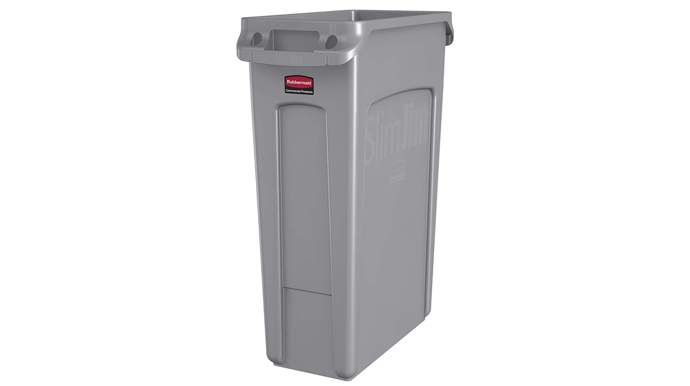 Rubbermaid Commercial Products Slim Jim 塑料矩形垃圾桶/垃圾桶