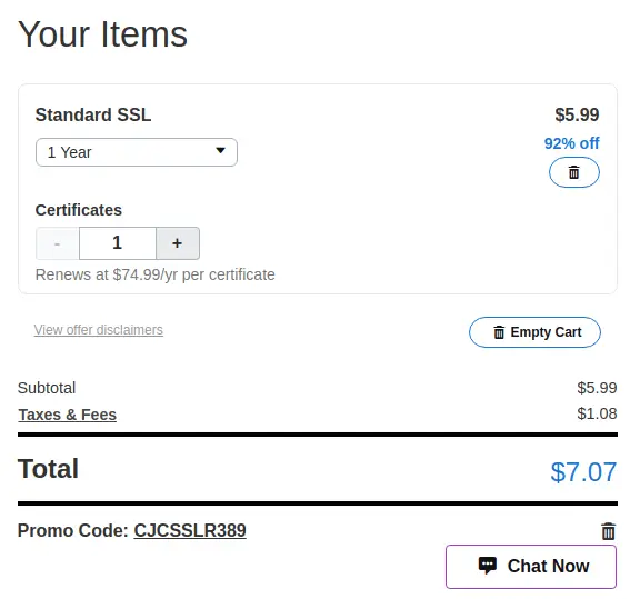 GoDaddy SSL Coupon, GoDaddy SSL Promo Codes