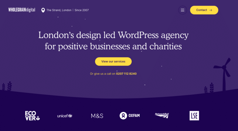 Wholegrain Captură de ecran digitală de deasupra pliului