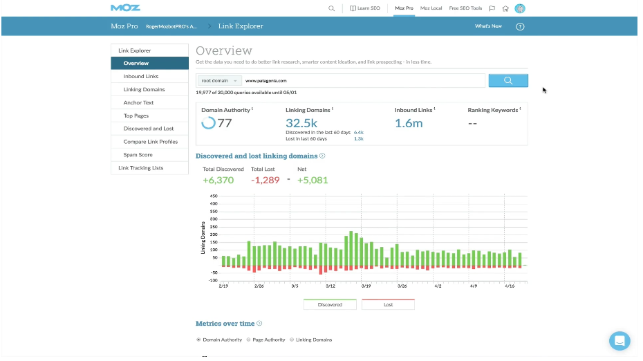 mozリンクエクスプローラーseoツール