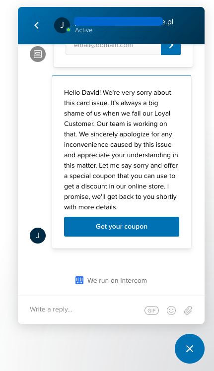 خصومات الدردشة الحية التي تحتفظ بها