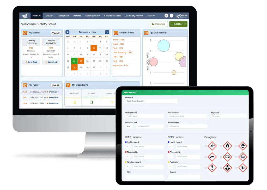 interfaccia utente vettoriale