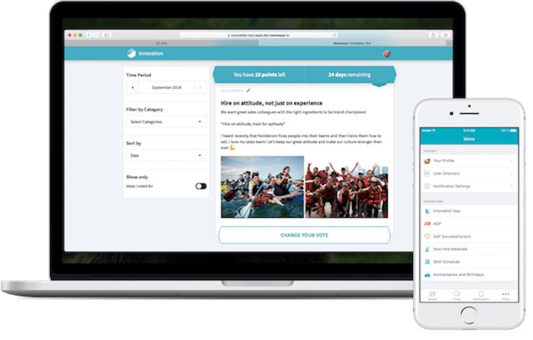App di chat della squadra di apicoltore