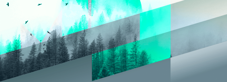 Tangkapan layar pola jajaran genjang di situs desain Mokthar Saghafi