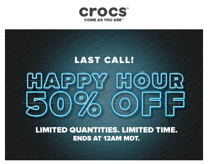 크록스 해피 아워