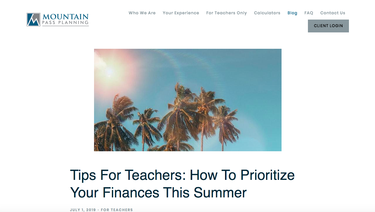 マウンテンパス計画ブログ