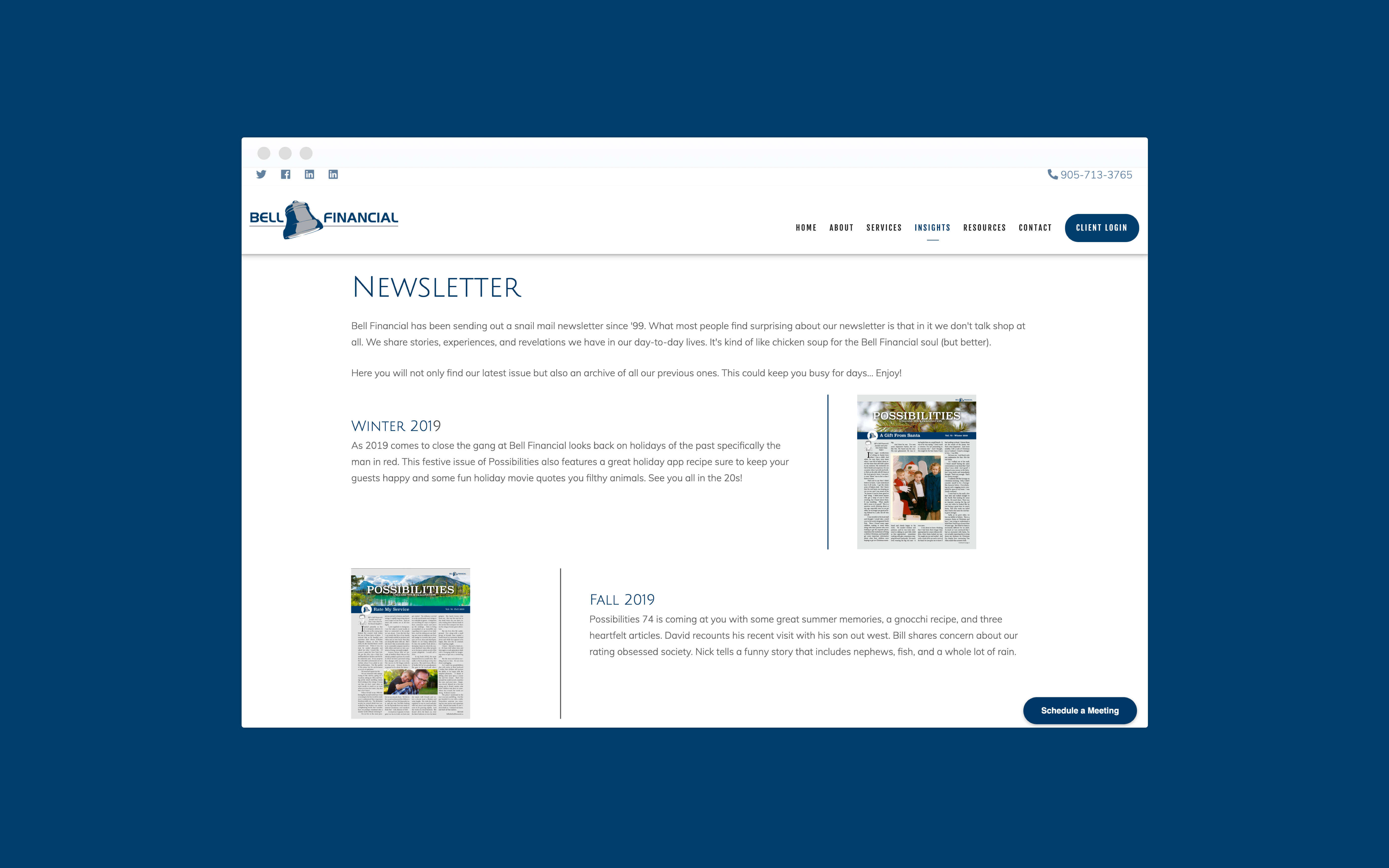 Buletinul informativ Bell Financial