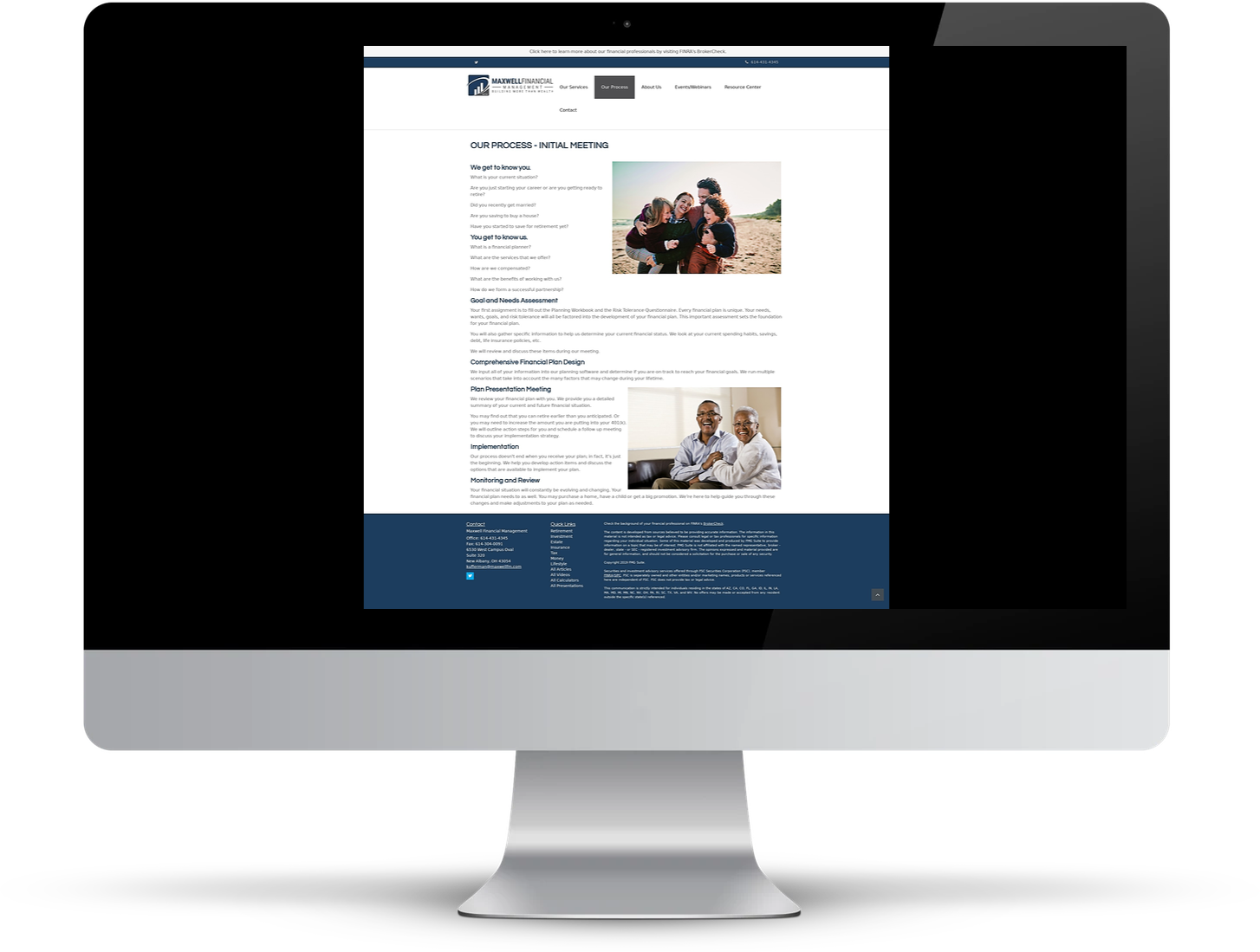 strona doradcy oparta na szablonach