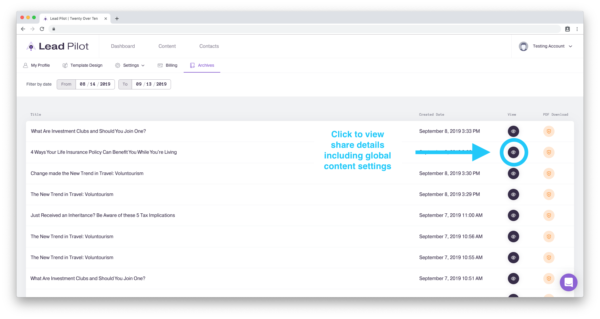 Archiwa Głównego Pilota
