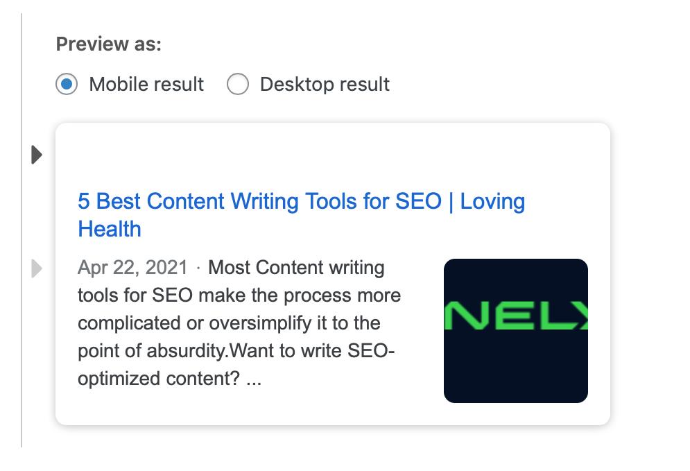 SEO-фрагмент Yoast