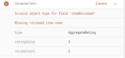 Google'ın Zengin Sonuç Testi, kodda hataların nerede oluştuğunu gösterir