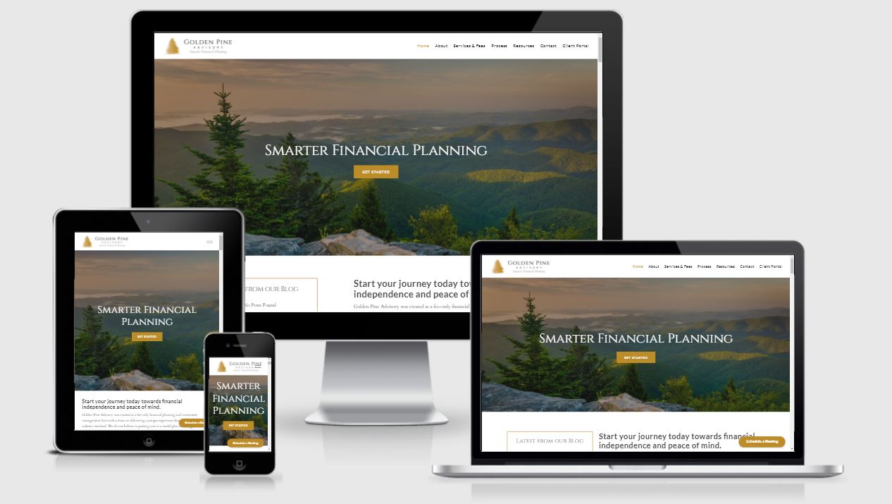 Mobil Duyarlı Web Sitesi Golden Pine Danışmanlığı