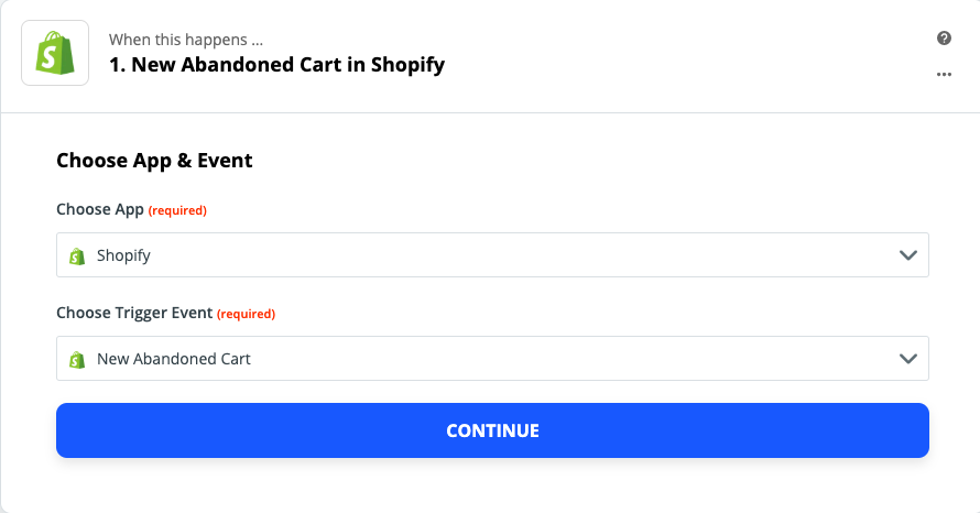 在 Shopify 中跟踪廢棄的購物車並將其用作 Voucherify 操作的觸發器