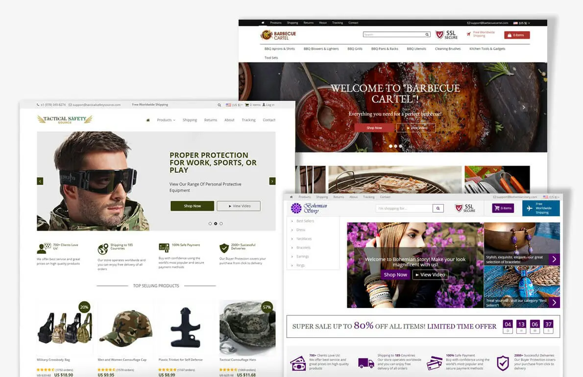 ストアのカスタマイズ