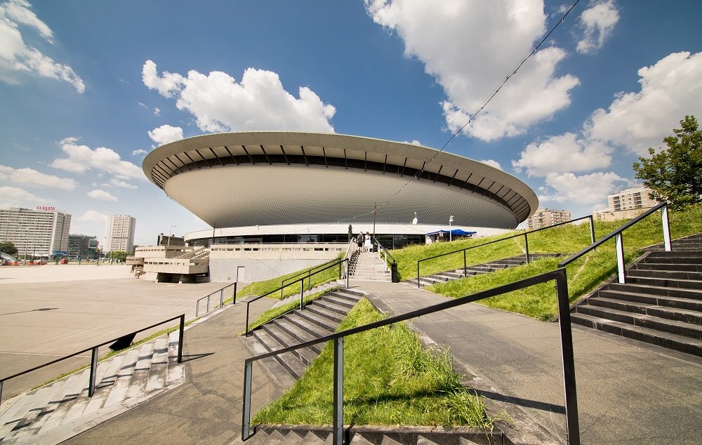 Spodek-Gebäude in Kattowitz