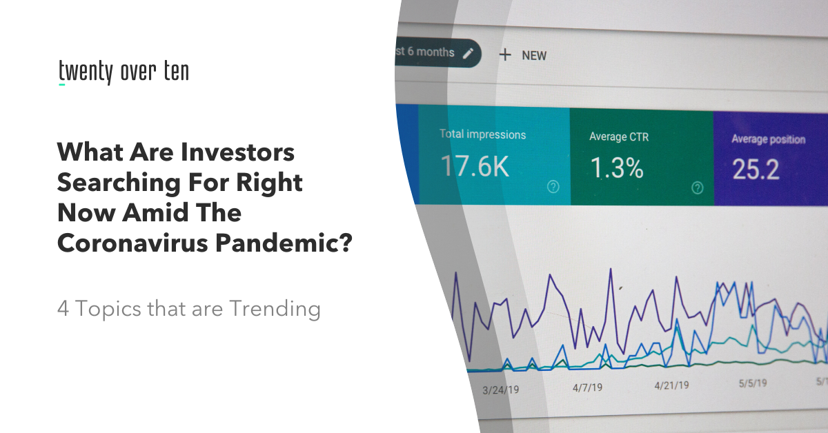 O que os investidores estão procurando?