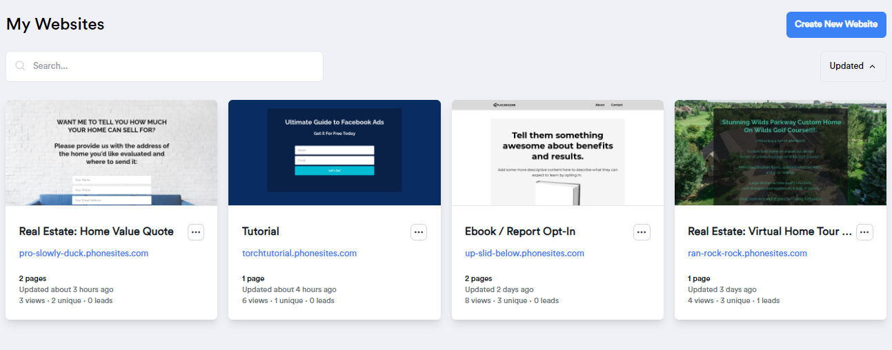 шаблоны веб-сайтов веб-сайтов