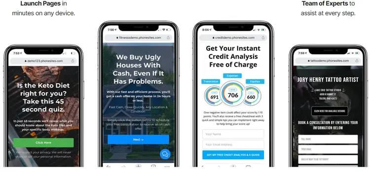 телефонные сайты