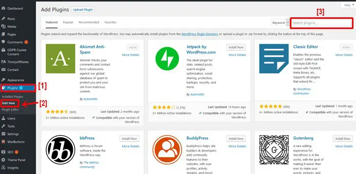 ajouter votre plugin
