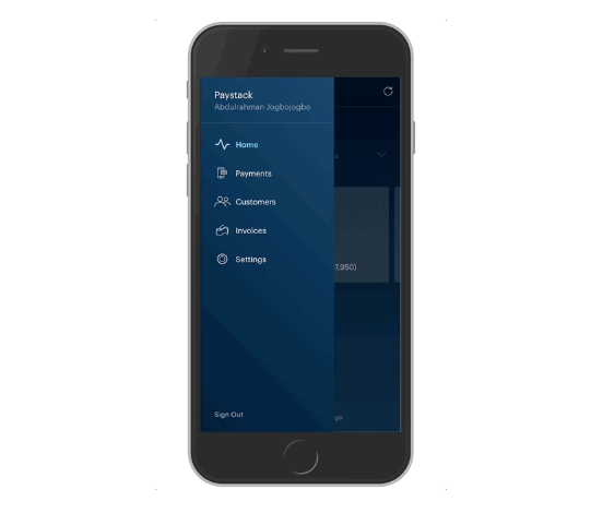 paystack optez pour un appareil mobile
