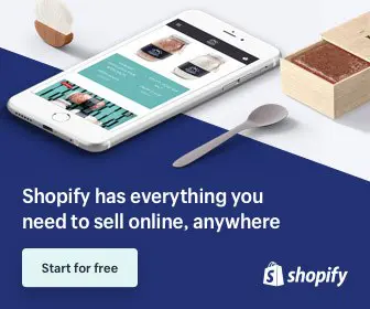 bannière shopify
