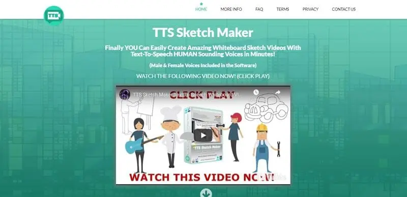 Создатель эскизов TTS