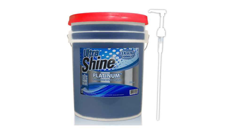 Ultra Shine 白金洗碗皂 5 加仑