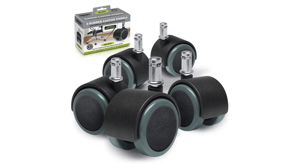 Slipstick CB680 Roulettes en caoutchouc de 2 pouces