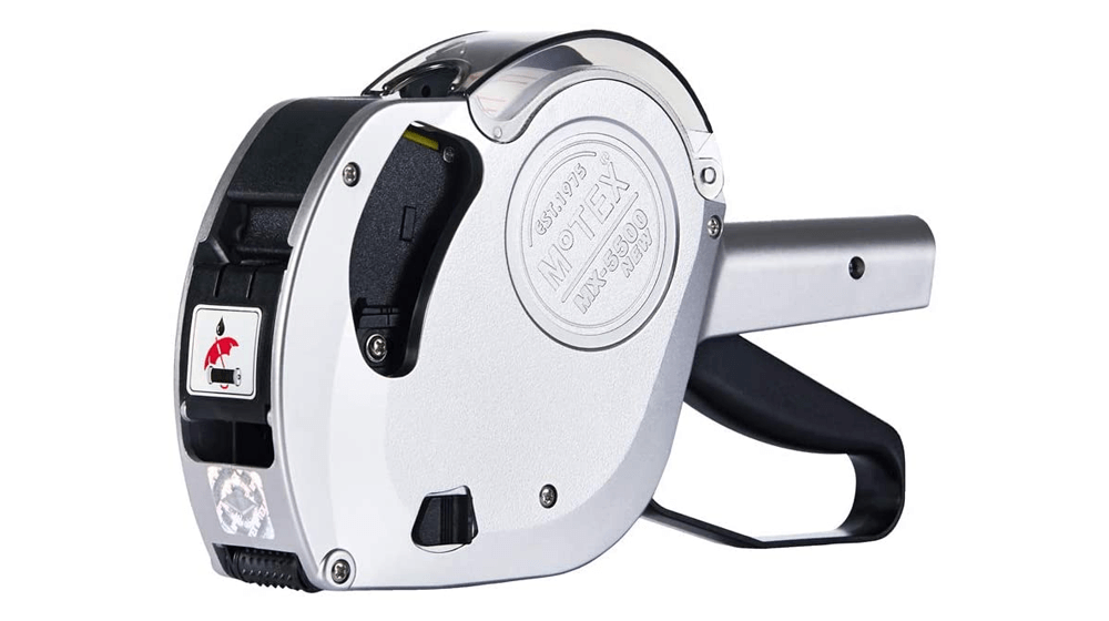 MoTEX MX-5500NEW 단일 라인 가격 라벨러, Pricemarker, 가격 책정 건 - 한 라인