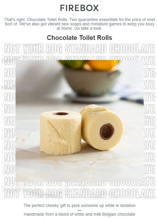 Fireboxcovid-19応答BOGOオファー