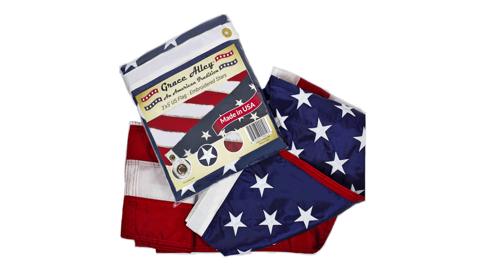 Grace Alley 设计的美国国旗 3x5 户外