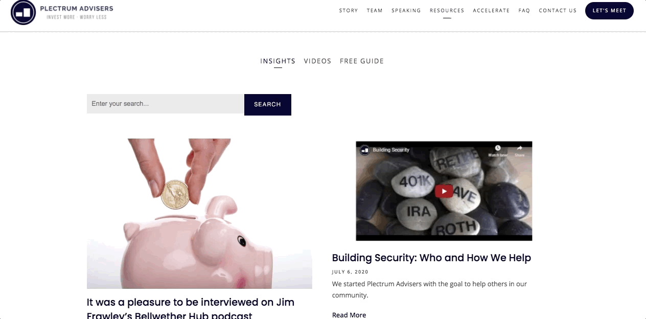 PlectrumAdvisersの洞察