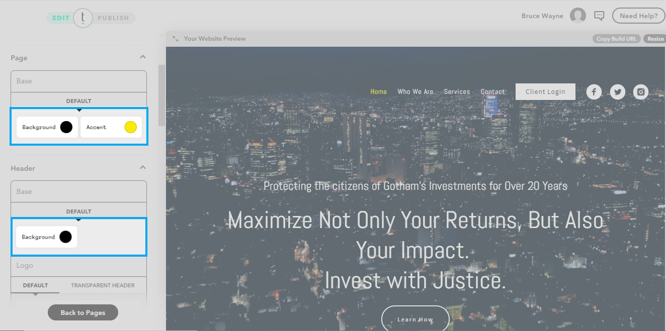 совместимые с ada цвета на веб-сайте