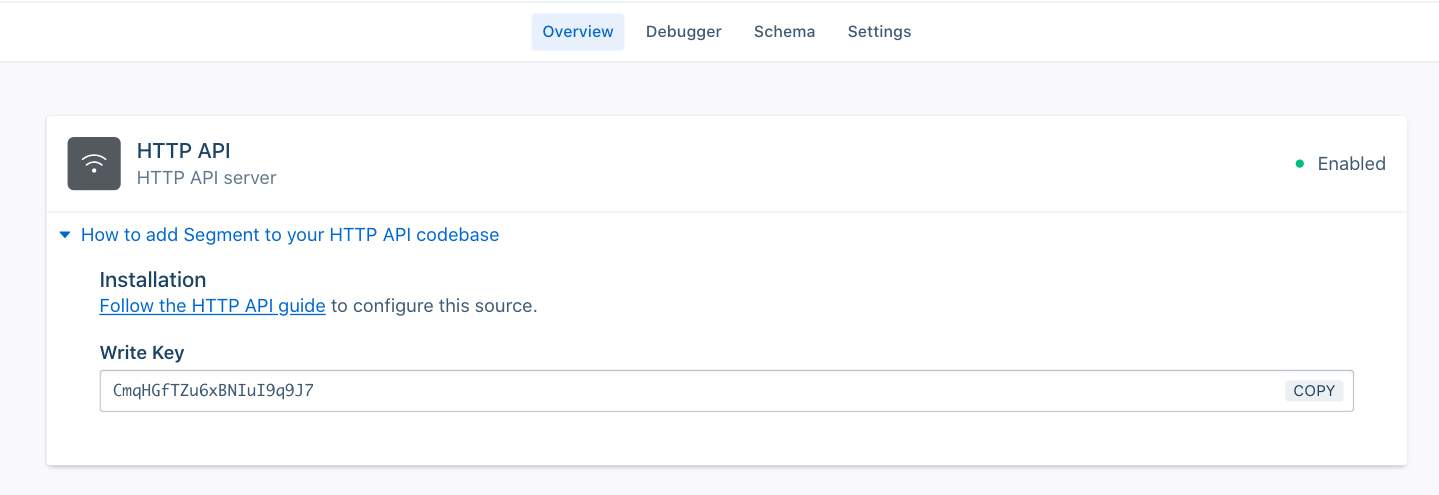 Schreiben Sie den Schlüssel in die Segment-Empfehlungskampagne