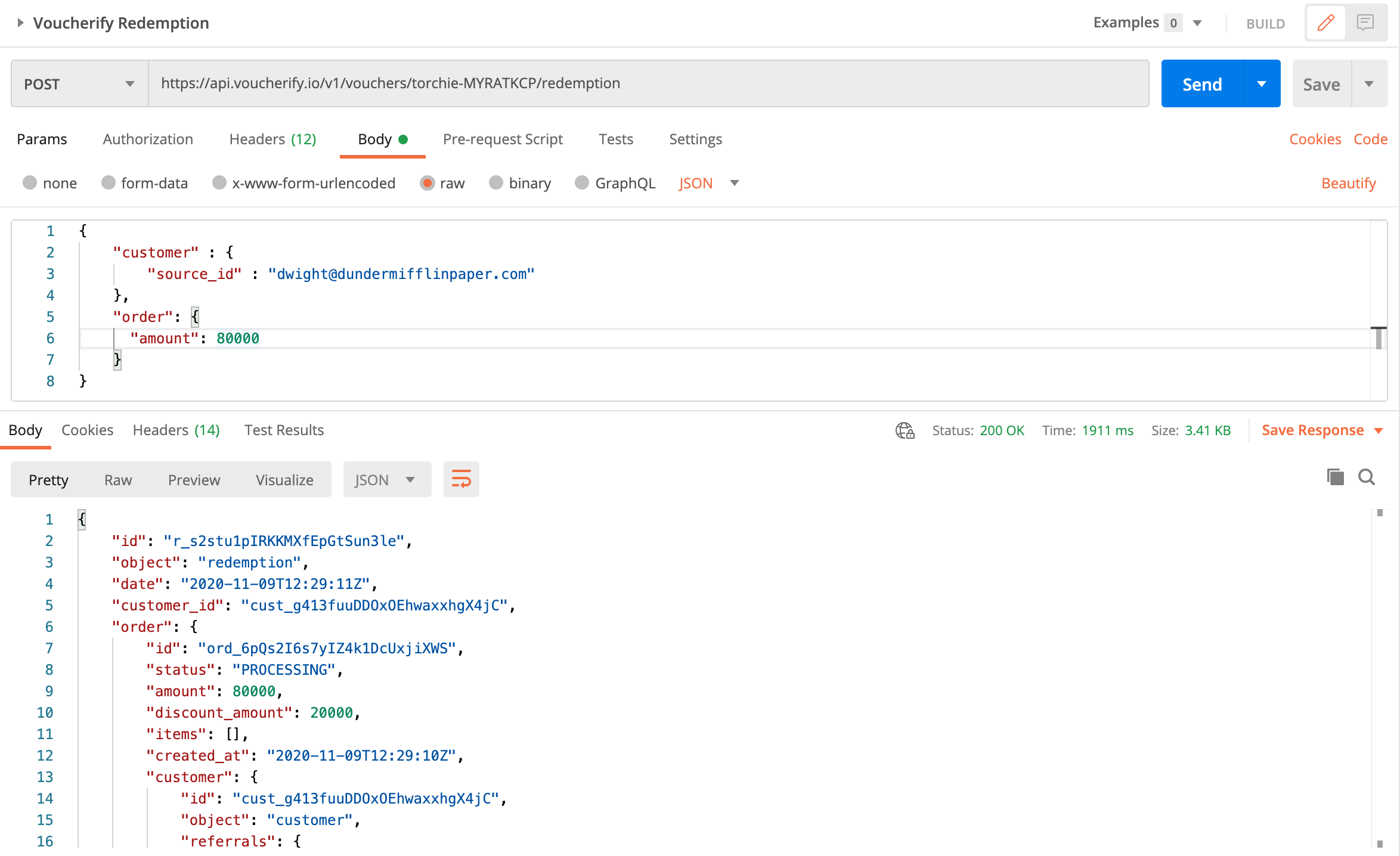 Einlösung des Empfehlungscodes