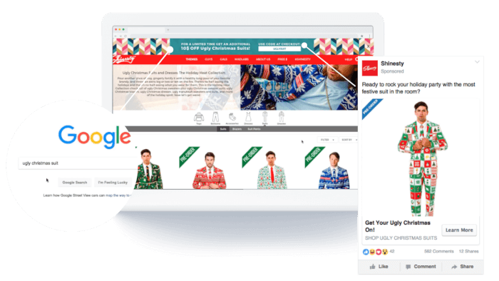 Mise en miroir brillante de Google