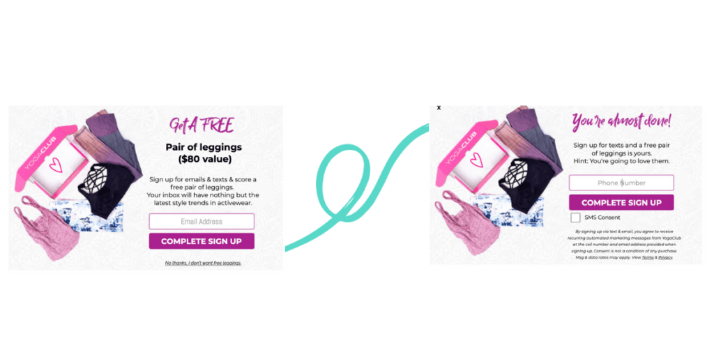 Captură principală în doi pași de Yoga Club