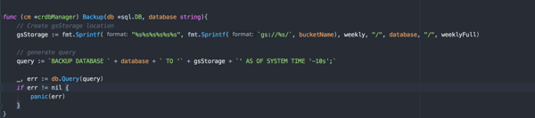 CockRoach 백업 방법