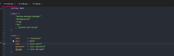 CockRoach main.go 파일