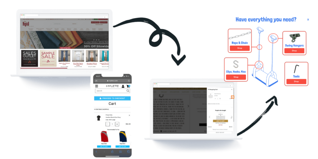 Posizionamenti diversi per le raccomandazioni