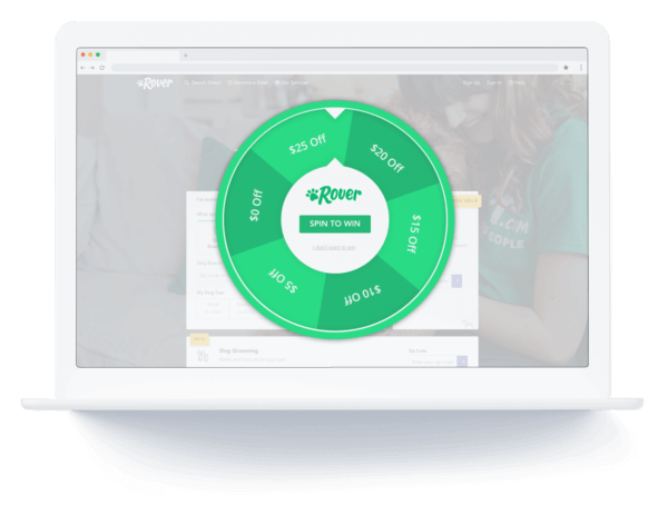 Justuno 游戏化 - Rover